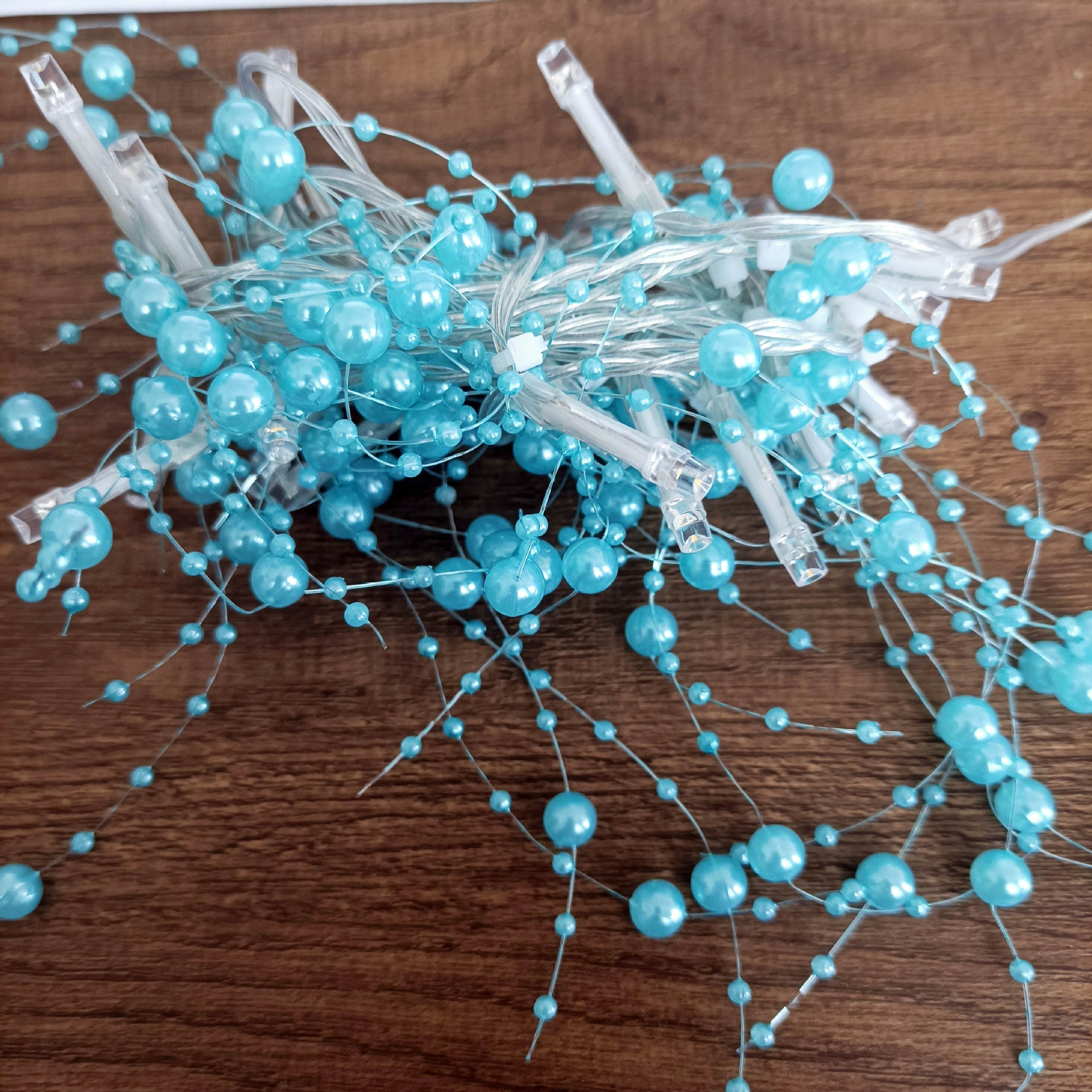 Illuminate Your Space with the Pearl Chain LED Fairy String Decorative Lamp